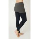Smooth You Leggings Asquith Jet Black with Charcoal Marl Skirt